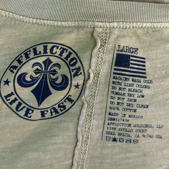 Affliction Men's Short Sleeve Graphic T-shirt -Size: 2XL/3XL- NWT - Picture 11 of 11